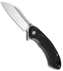 Artisan Cutlery Eterno Liner Lock Knife Black G-10 (3.54" Stonewash D2)