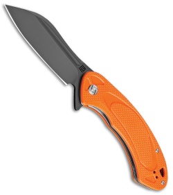 Artisan Cutlery Eterno Liner Lock Knife Orange G-10 (3.54" Black D2)