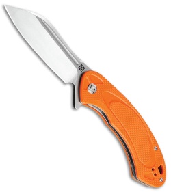 Artisan Cutlery Eterno Liner Lock Knife Orange G-10 (3.54" Stonewash D2)