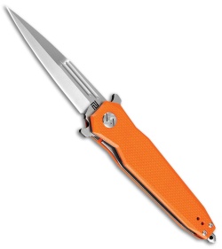 Artisan Cutlery Hornet Liner Lock Knife Orange G-10 (3.54" Satin D2)