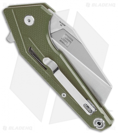 Artisan Cutlery Ravine Liner Lock Knife OD Green G-10 (3.25" Stonewash)