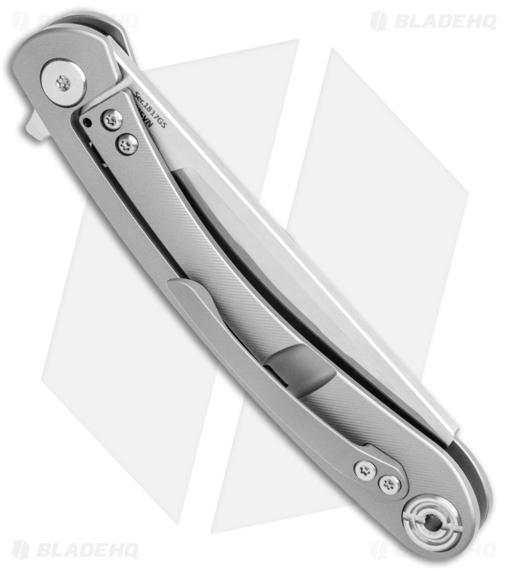 Artisan Cutlery Small Orthodox Frame Lock Knife Gray (2.75" Satin CPM-S35VN)