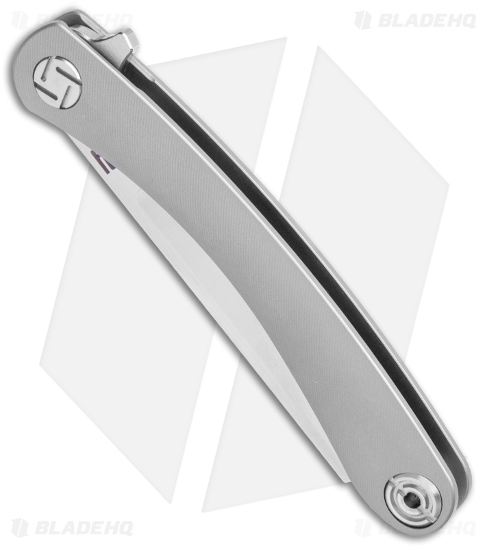 Artisan Cutlery Small Orthodox Frame Lock Knife Gray (2.75" Satin CPM-S35VN)