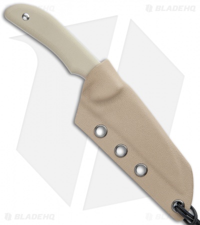 Artisan Cutlery Sea Snake Fixed Blade Knife Tan G-10 (3.1" Satin) 1842B-DE