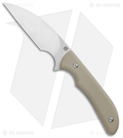 Artisan Cutlery Sea Snake Fixed Blade Knife Tan G-10 (3.1" Satin) 1842B-DE