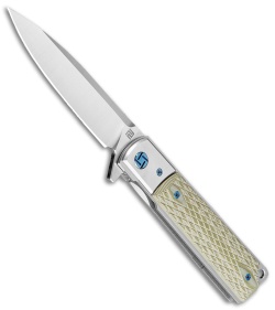 Artisan Cutlery Classic Liner Lock Knife Textured Green  G-10 (3.8" SW S35VN) 