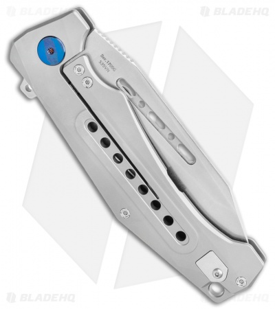 Artisan Cutlery Jungle Frame Lock Knife Gray Titanium (3.8" Stonewash)