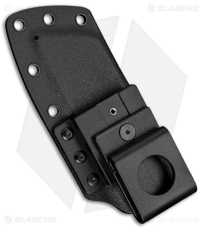 Artisan Osprey Fixed Blade Knife Black G-10 + White  (4" Stonewash)