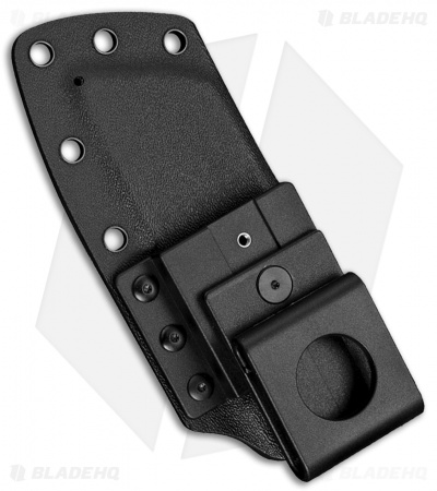 Artisan Osprey Fixed Blade Knife Black G-10 + White  (4" Stonewash)