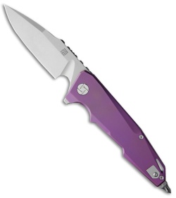 Artisan Cutlery Predator Frame Lock Knife Purple Titanium (3.75" SW) 1706G-RE