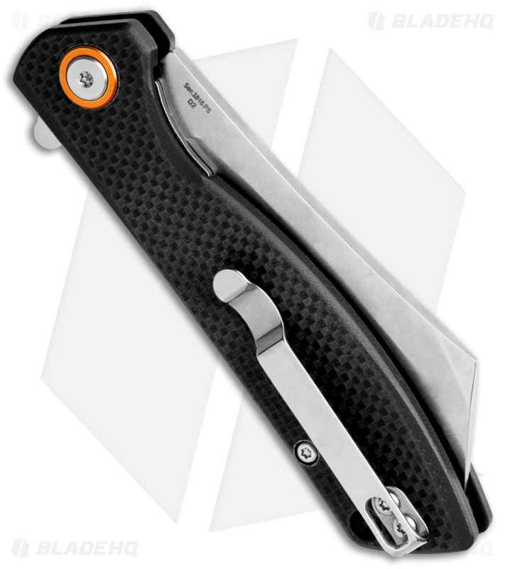 Artisan Cutlery Small Tomahawk Liner Lock Knife Black G-10 (3" Stonewash)