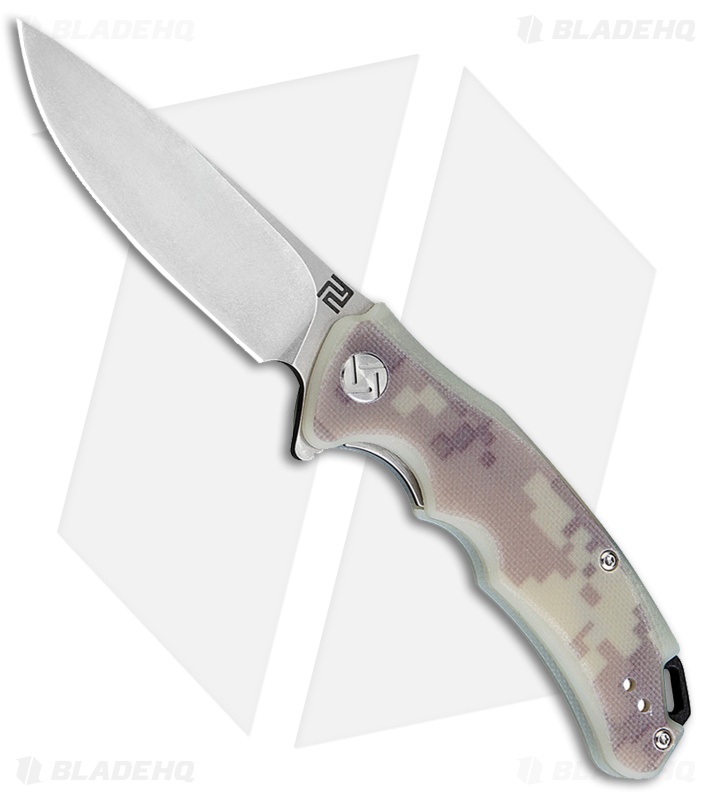 Artisan Cutlery Small Tradition Liner Lock Knife Digital Camo G-10 (3" SW) 