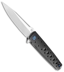 Artisan Cutlery Osprey Frame Lock Knife Gold/Blue Titanium