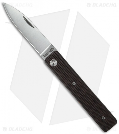 Baladeo Papagayo Grenadilla Wood Slip Joint Knife (3" Satin) 