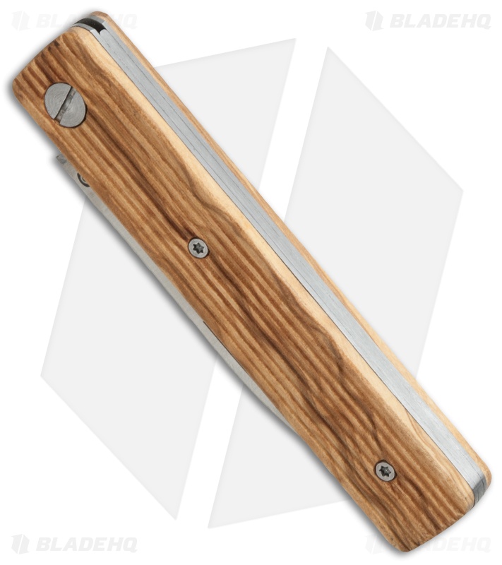 Baladeo Papagayo Olive Wood Slip Joint Knife (3" Satin) 