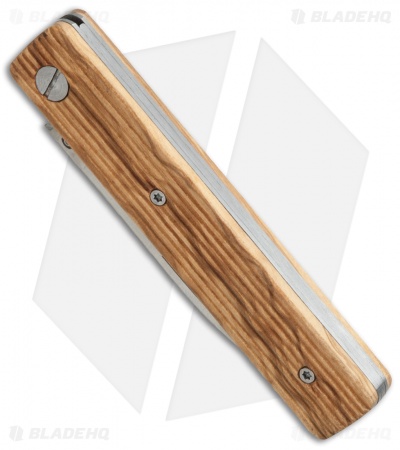 Baladeo Papagayo Olive Wood Slip Joint Knife (3" Satin) 