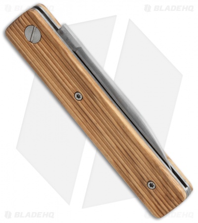 Baladeo Papagayo Olive Wood Slip Joint Knife (3" Satin) 