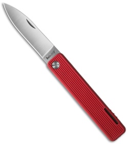 Baladeo Papagayo Red Lockback Knife (3" Satin) 