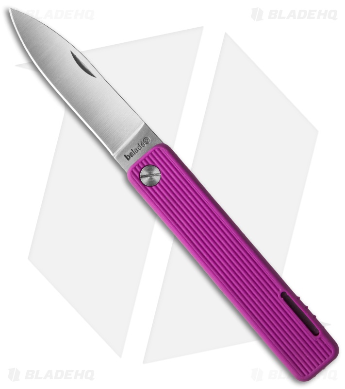 Baladeo Papagayo Purple Lockback Knife (3" Satin) 