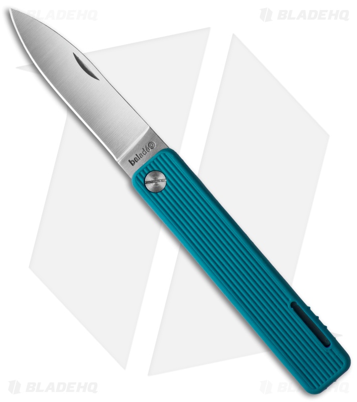 Baladeo Papagayo Turquoise Lockback Knife (3" Satin)