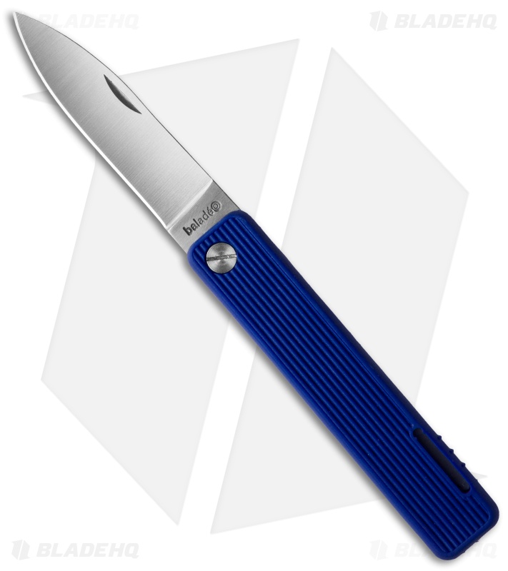 Baladeo Papagayo Blue Lockback Knife (3" Satin)