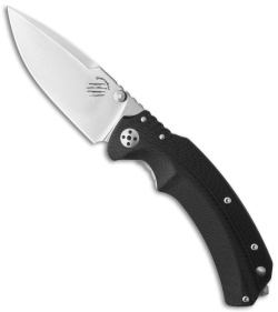 Bastinelli RED Folder Frame Lock Knife (3.5" Stonewash)