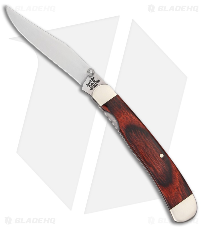 Bear and Son Linerlock Rosewood Folding Knife (3.125" Satin) BC2154LR