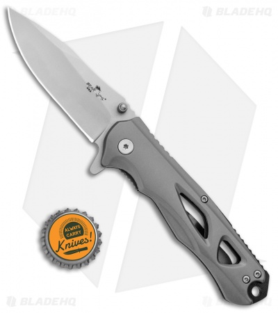 Bear OPS Rancor II Flipper Liner Lock Knife (3.25" Bead Blast) MC-400-SS-S