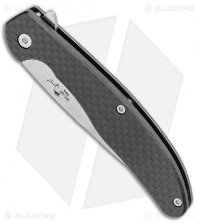 Bear OPS Rancor VIII Frame Lock Knife Ti/Carbon Fiber (2.7" Satin) MC-800-TiCF-S