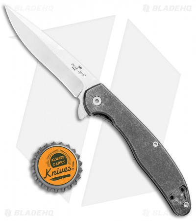 Bear OPS Rancor VIII Frame Lock Flipper Knife Titanium (2.75" Satin) MC-800-Ti-S