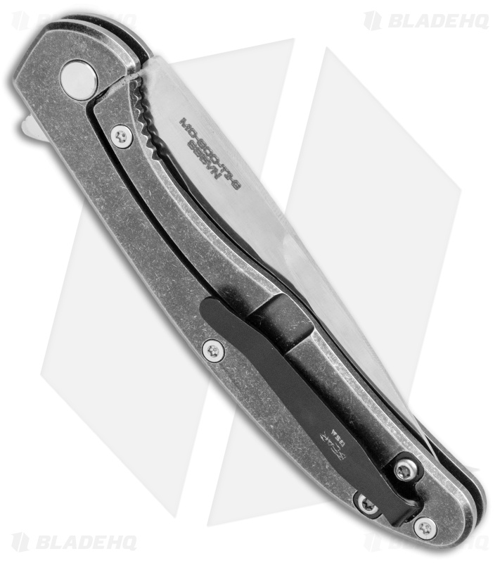 Bear OPS Rancor VIII Frame Lock Flipper Knife Titanium (2.75" Satin) MC-800-Ti-S