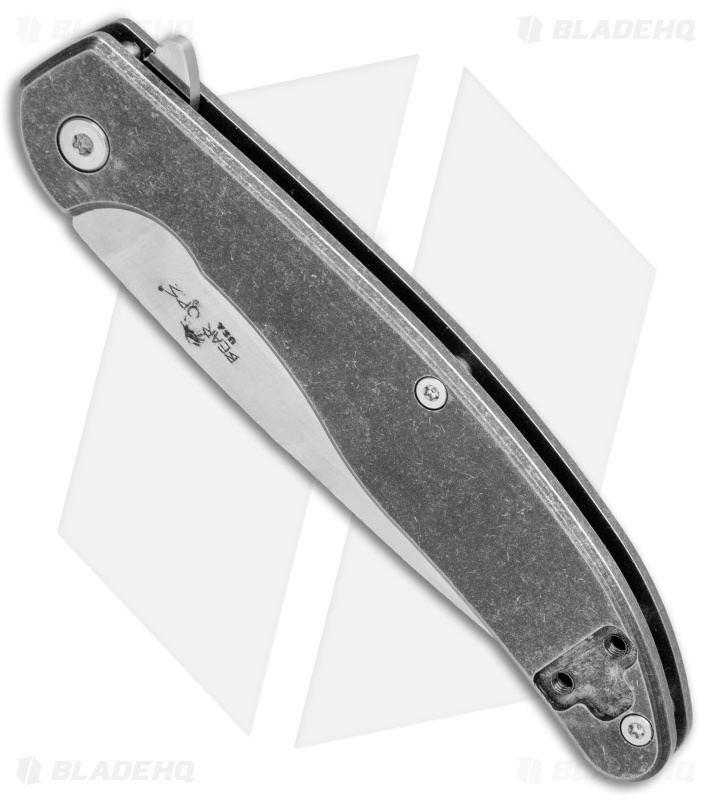 Bear OPS Rancor VIII Frame Lock Flipper Knife Titanium (2.75" Satin) MC-800-Ti-S