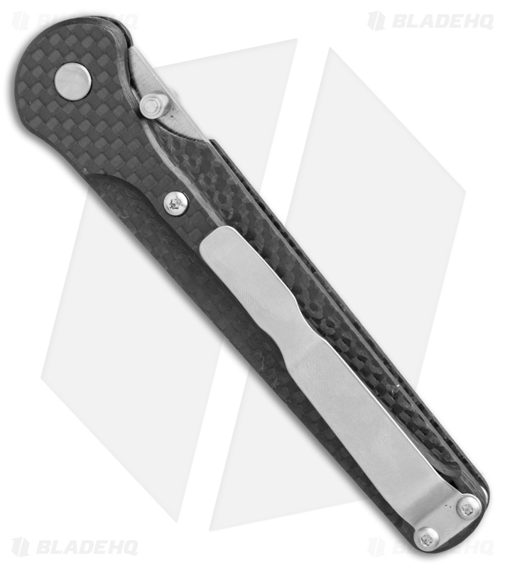 Bear OPS Stiletto Liner Lock Knife Carbon Fiber (3.25" Satin) MC-300-CF-S