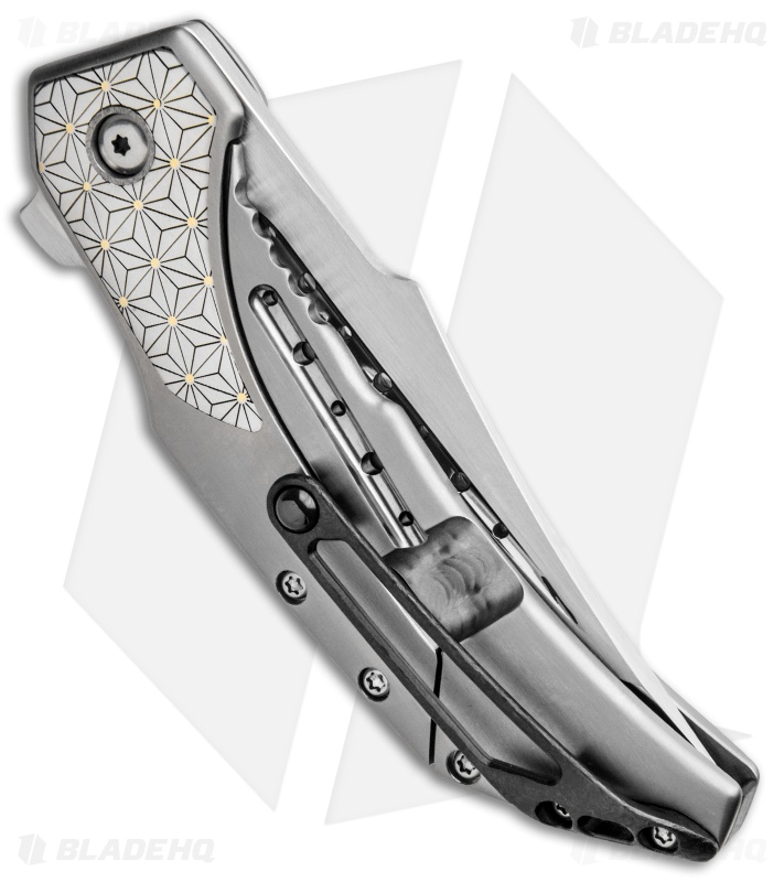 Begg Knives Astio Custom Frame Lock Knife Ichinaga Engraving (3.5