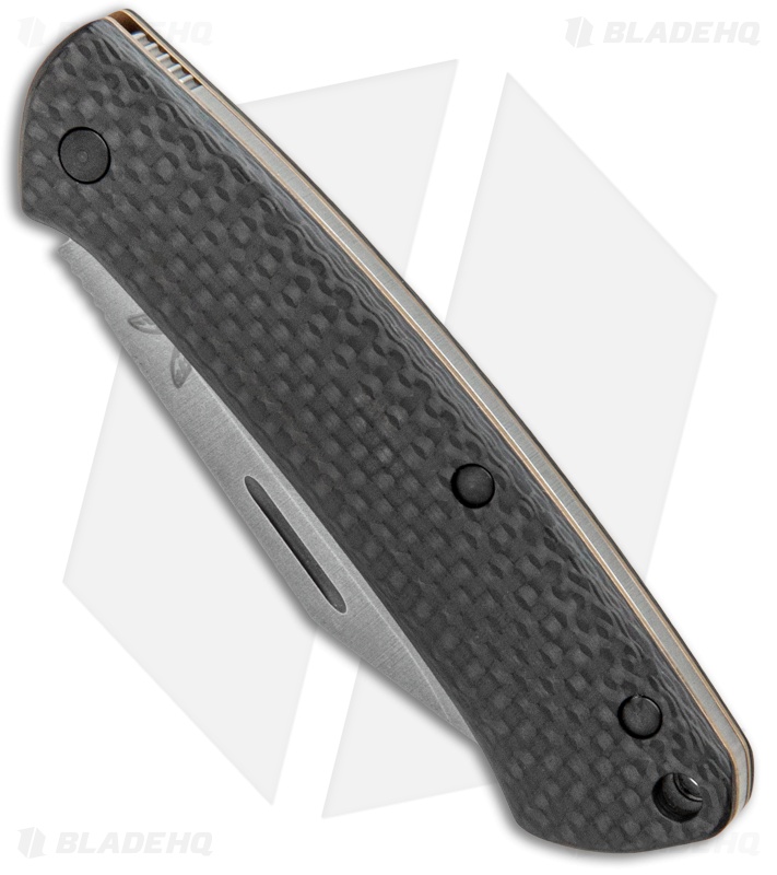 Benchmade Proper Clip Point Slip Joint Knife Carbon Fiber/FDE (2.8" SW) 318-2