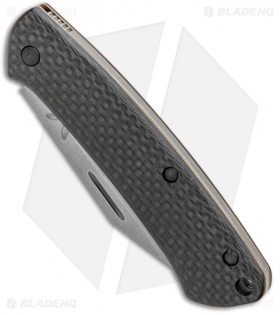 Benchmade Proper Clip Point Slip Joint Knife Carbon Fiber/FDE (2.8" SW) 318-2