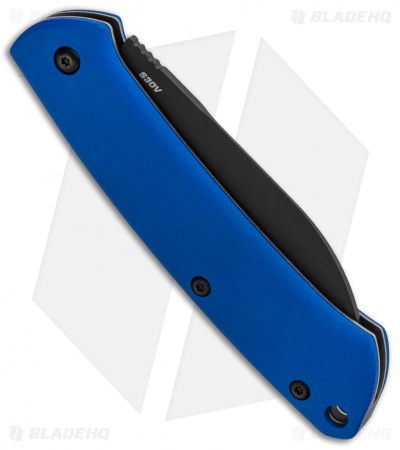 Benchmade Proper Slip Joint Knife Blue G-10 (2.8" Black) 319DLC-1801