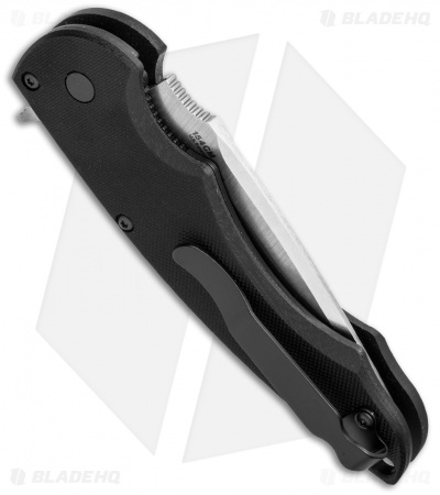 Benchmade Precinct Flipper Liner Lock Knife Black G-10 (3.3" Satin) Ball 320 