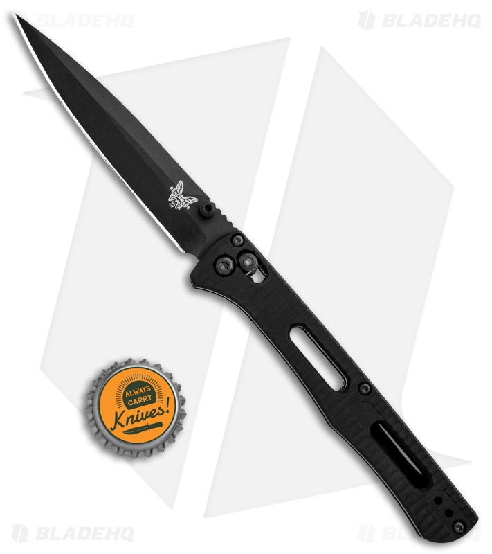 Benchmade Fact AXIS Lock Knife Black Aluminum (3.95" Black) 417BK