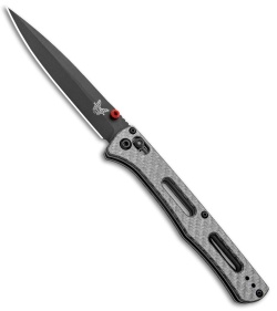 Benchmade Fact AXIS Lock Knife Silver Twill G-10 (3.95" Gray) 417GY-1901