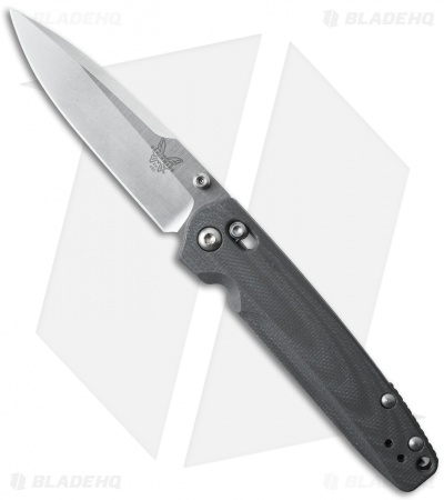 Benchmade Valet AXIS Lock Knife Gray G-10 (2.96" Satin) 485