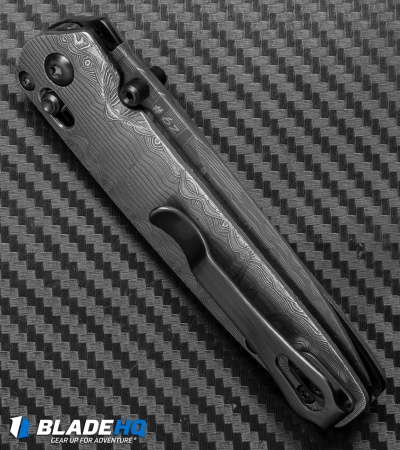 Benchmade Gold Class Valet AXIS Lock Knife (Damascus) 485-151