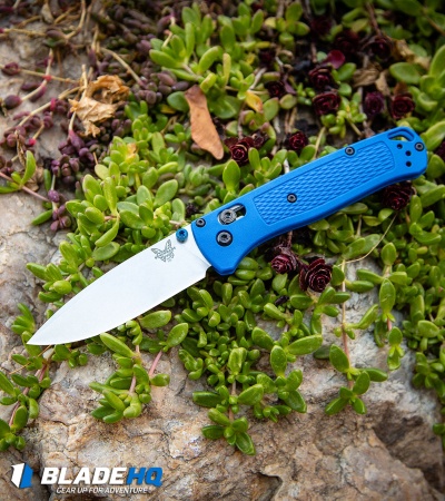 Benchmade Bugout AXIS Lock Knife Blue (3.24" Satin) 535