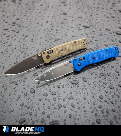 Benchmade Bugout AXIS Lock Knife Blue (3.24" Satin) 535