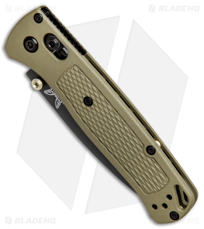 BENCHMADE 535GRY-1 BUGOUT GRAY COATED CPM-S30V STEEL AXIS LOCK FOLDING KNIFE.