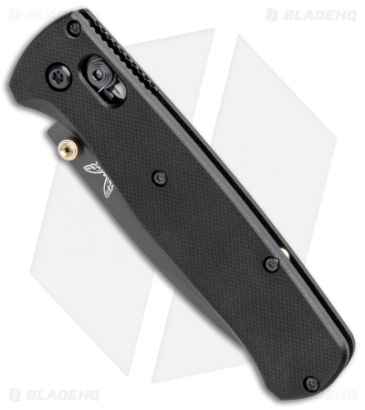 Flytanium Black G-10 Scales + Benchmade Bugout Knife (Gray)