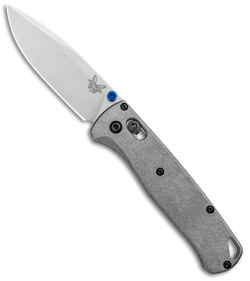 Flytanium Titanium Scales + Benchmade Bugout Knife (Satin)