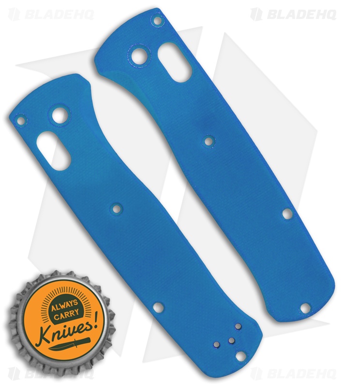 Flytanium Classic G-10 Benchmade Bugout Scales - Blue - Blade HQ