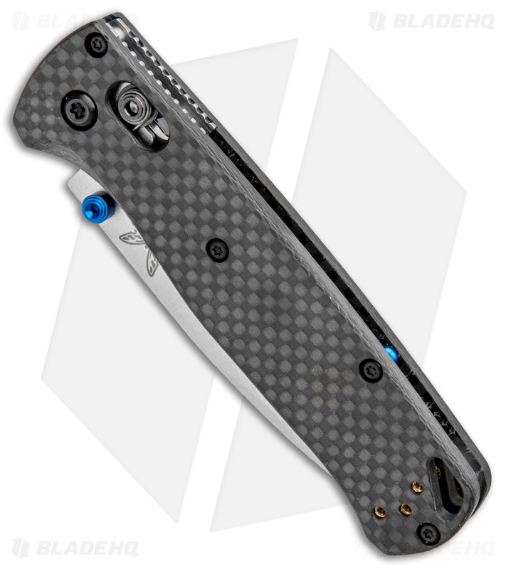 Benchmade Bugout Knife + Flytanium Scales Carbon Fiber + Satin