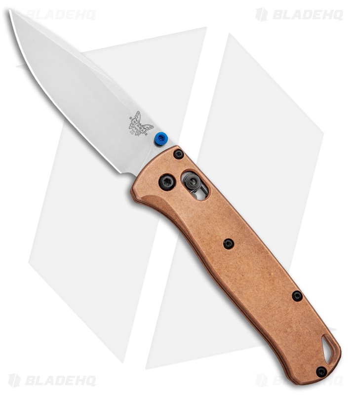 Flytanium Copper Scales + Benchmade Bugout Knife (Satin)